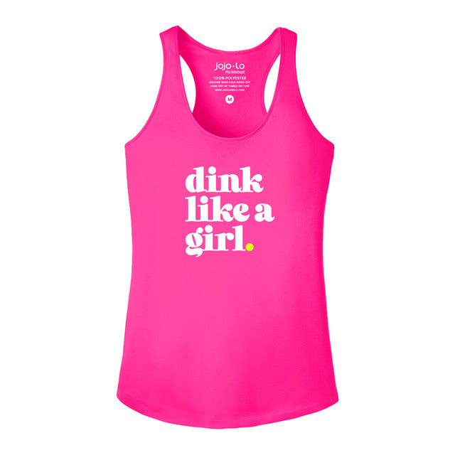 Jojo + Lo Dink Like A Girl Performance Tank - Women's