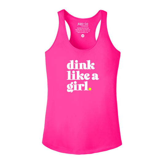 Jojo + Lo Dink Like A Girl Performance Tank - Women's