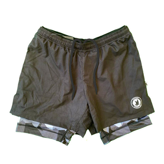 Flow Society Eagle Camo Compression Shorts - Men's