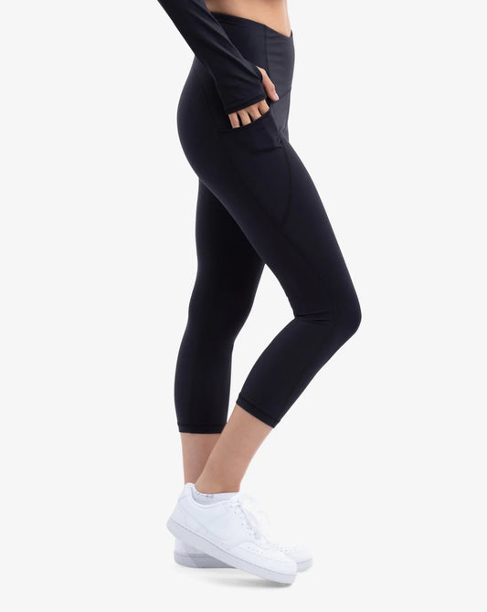 BloqUV Women's Compression Capri Leggings (6103)