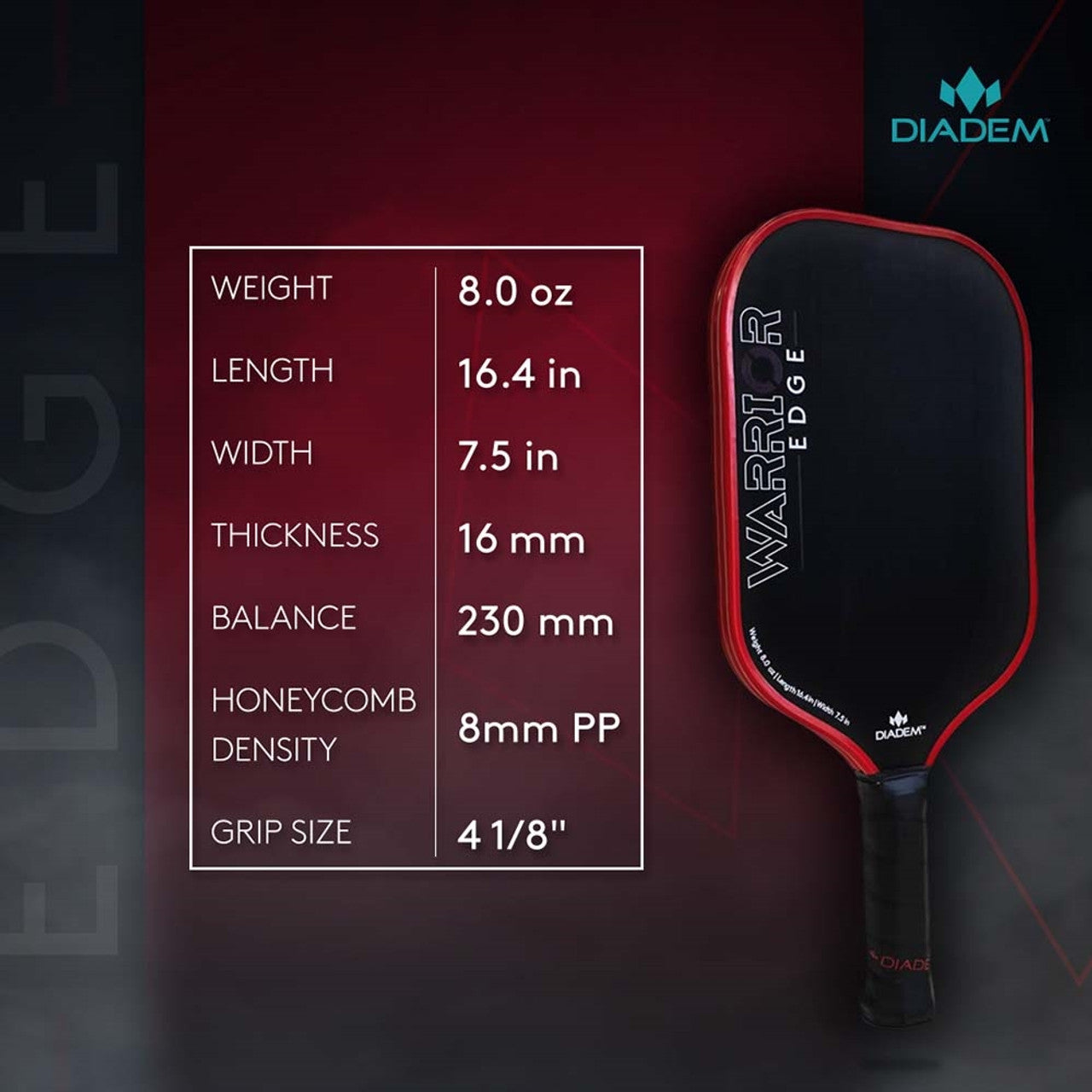 Diadem Warrior Edge Paddle