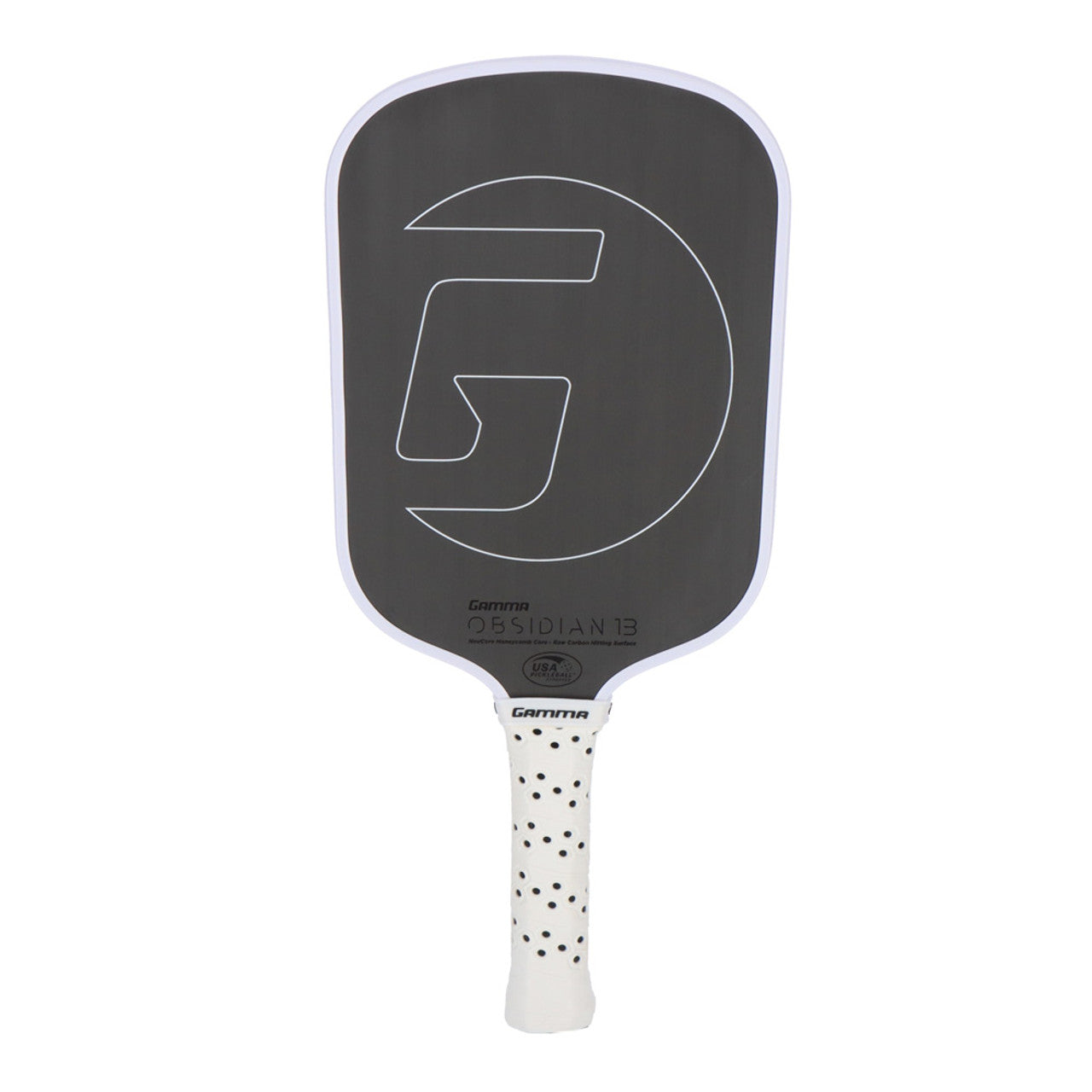 GAMMA Obsidian Raw Graphite Pickleball Paddle