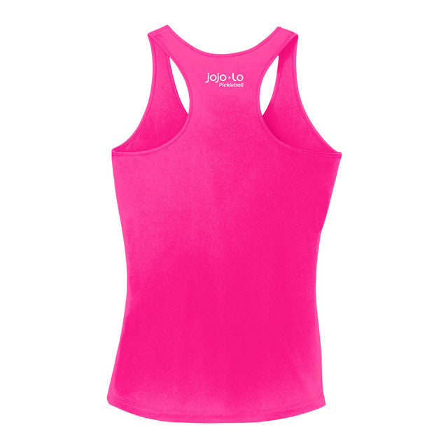 Jojo + Lo Glitter Flake XOXO Performance Tank - Women's