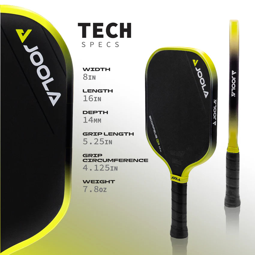 JOOLA Anna Bright Scorpeus 3S 14mm Paddle