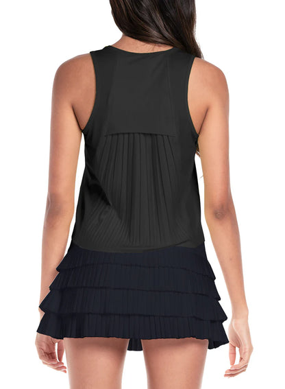 Lucky in Love Pleats Please Tank