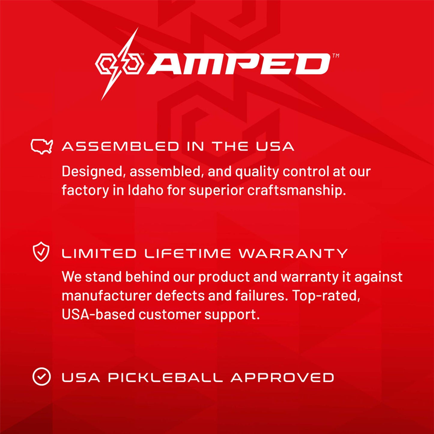 AMPED S2 X5 FiberFlex Paddle