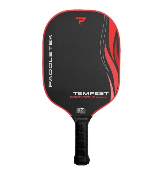 Used Paddletek Tempest Wave Pro-C Pickleball Paddle Free