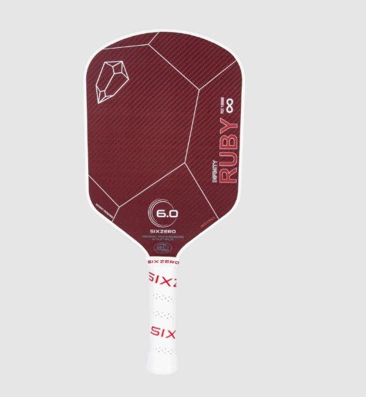 Used Six Zero Infinity Ruby Pickleball Paddle Free