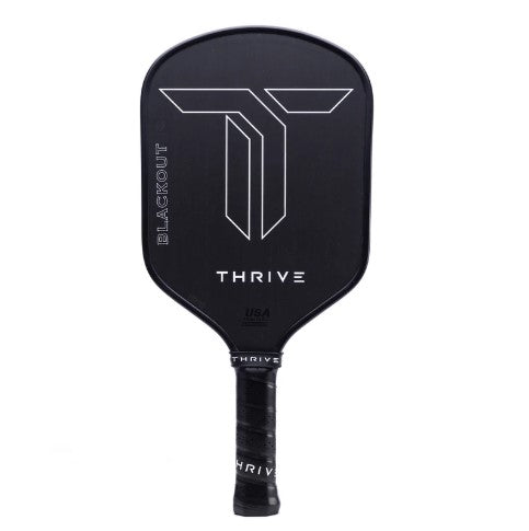 Used Thrive Blackout 16mm Pickleball Paddle Free