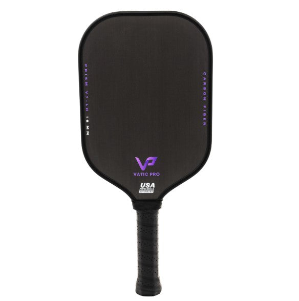 Used Vatic Pro Prism V7 LH Pickleball Paddle Free