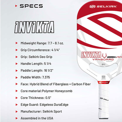 VANGUARD Power Air Invikta Paddle