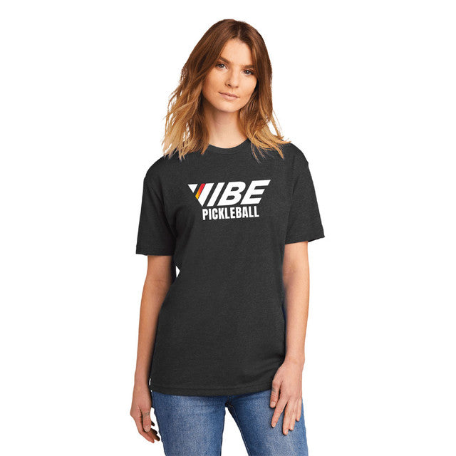 VIBE Pickleball Black Logo T-Shirt - Unisex