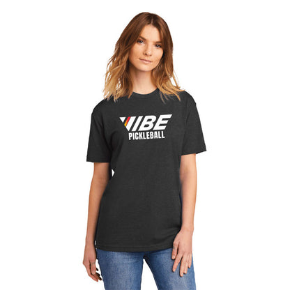 VIBE Pickleball Black Logo T-Shirt - Unisex